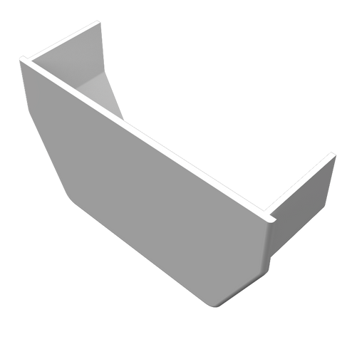 Closed Square Gutter Square Gutter and Fittings – ABN Low Maintenance Building Materials Ltd